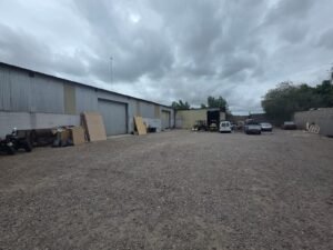 Vista exterior galpón