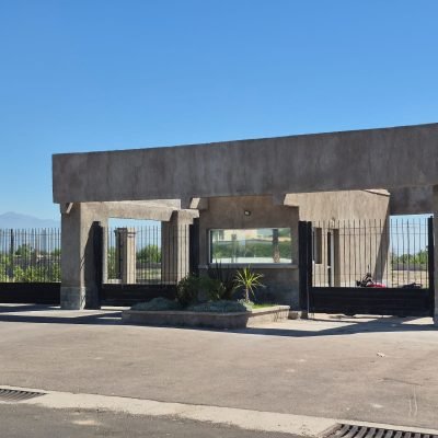 Vista ingreso barrio